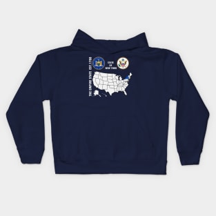 State of New York Kids Hoodie